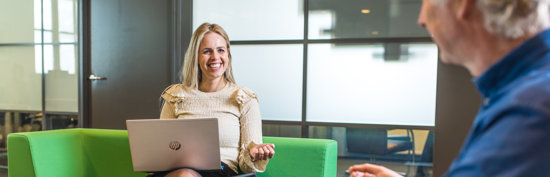 Collega's In Gesprek Bij GGD Fryslan Bedankt